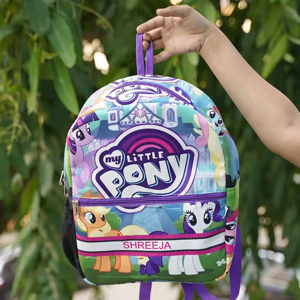 Personalized Unicorn Printed Kids Backpack